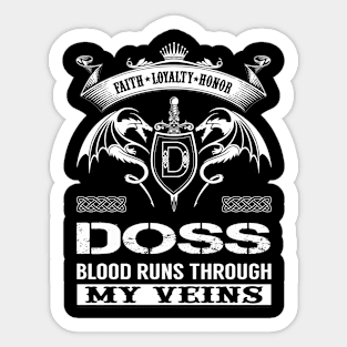 DOSS Sticker